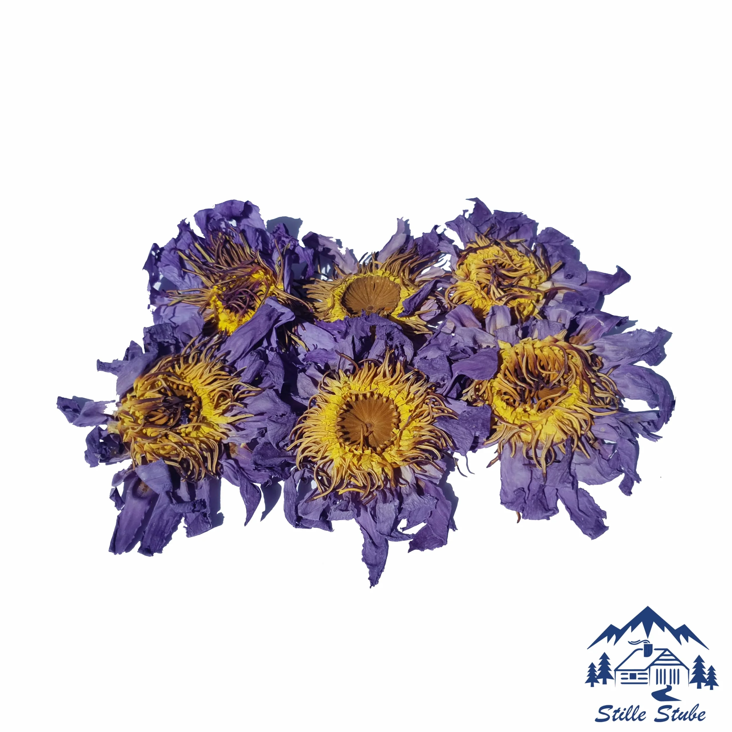 Lotusblüten 50 Gramm | ganze Blüten blau | Naturbelassen & Unbehandelt | Spitzenqualität