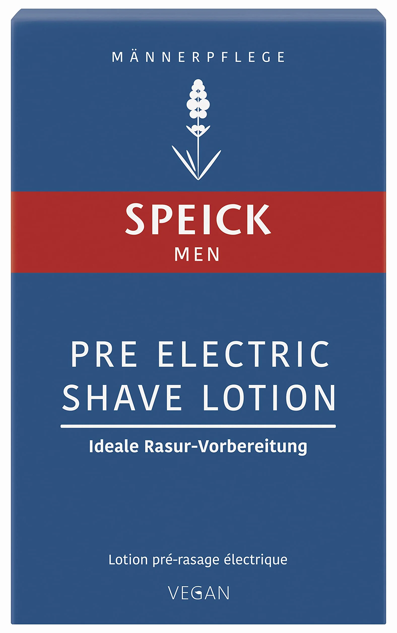 Speick Men Pre Electric Shave Lotion – Hautschonende Vorbereitung für Elektrorasur, 5x100 ml