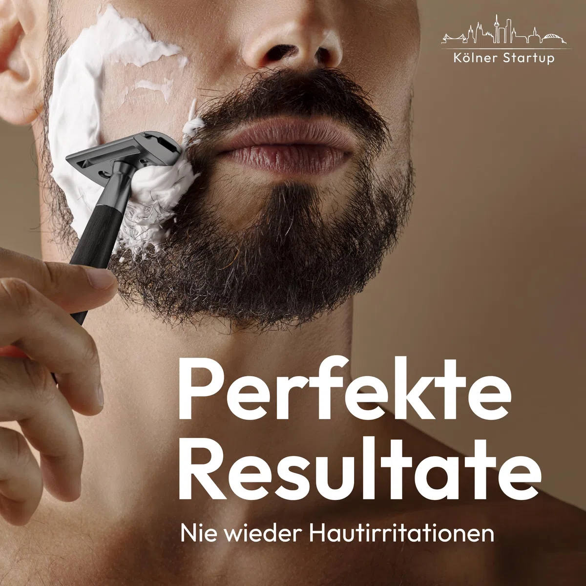 Rasierhobel „Midnight“ für Damen & Herren Griff aus Ahornholz (Schwarz) - Holz Nassrasierer & Rasierer Metall mit 5 Klingen (Zero Waste) - Männer-Rasierer, Klingenrasierer & Safety Razor