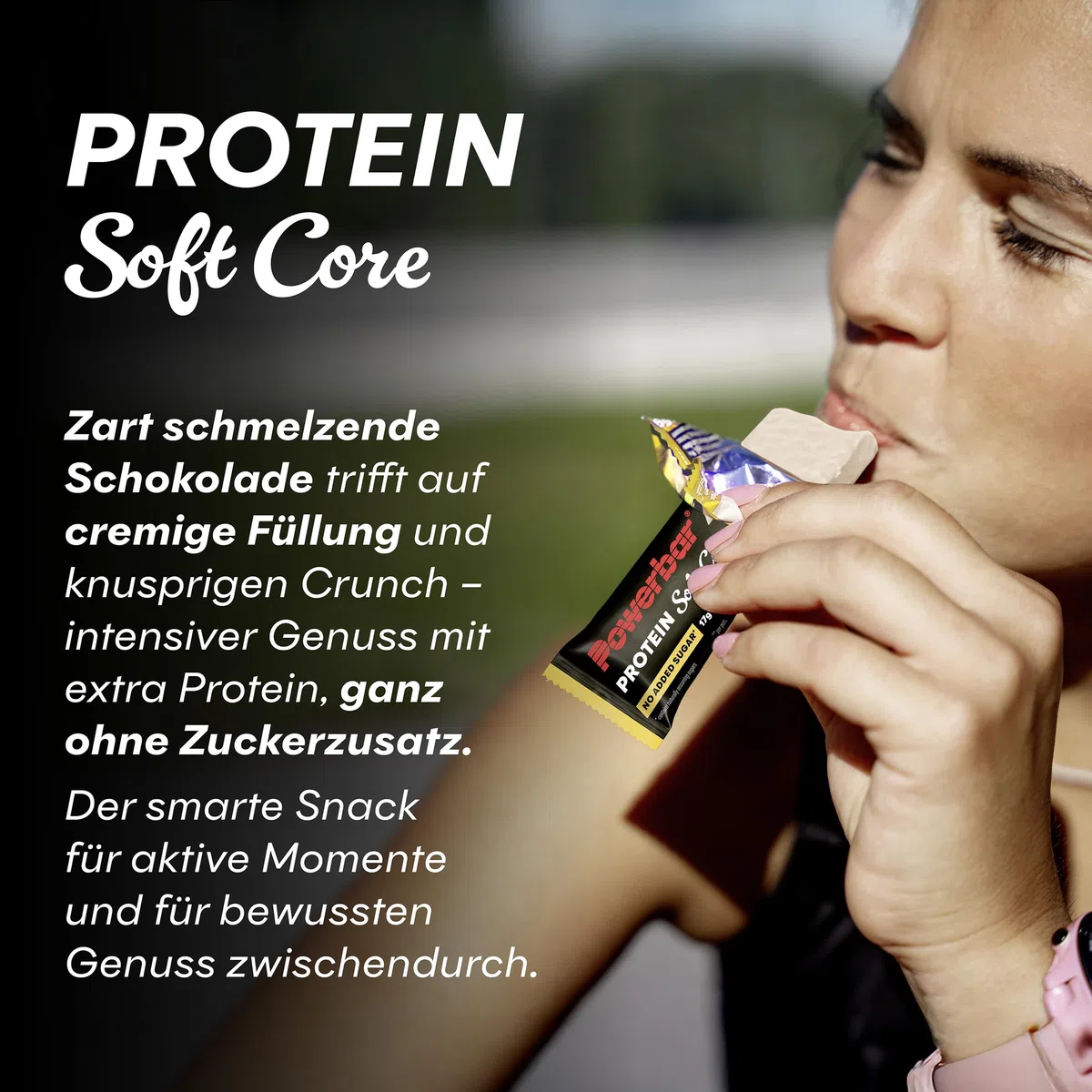 Powerbar Protein Riegel - Soft Core - Exotic Cream - 12x48g - High Protein Low Sugar Protein Bars