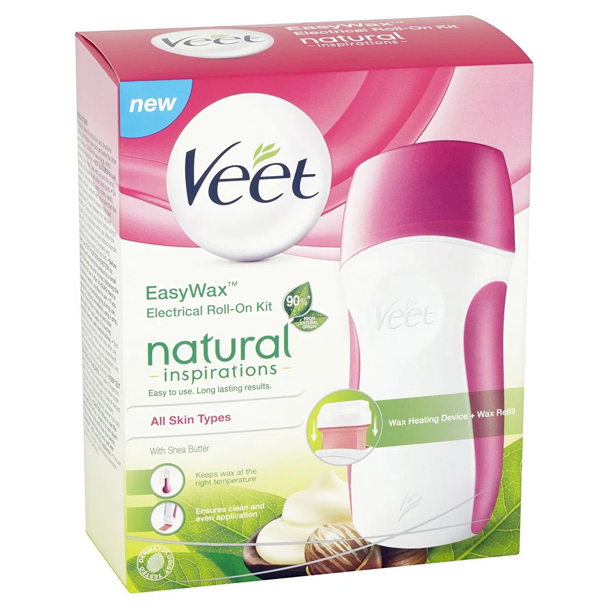Veet Easy Wax Elektrisches Roll-On Kit