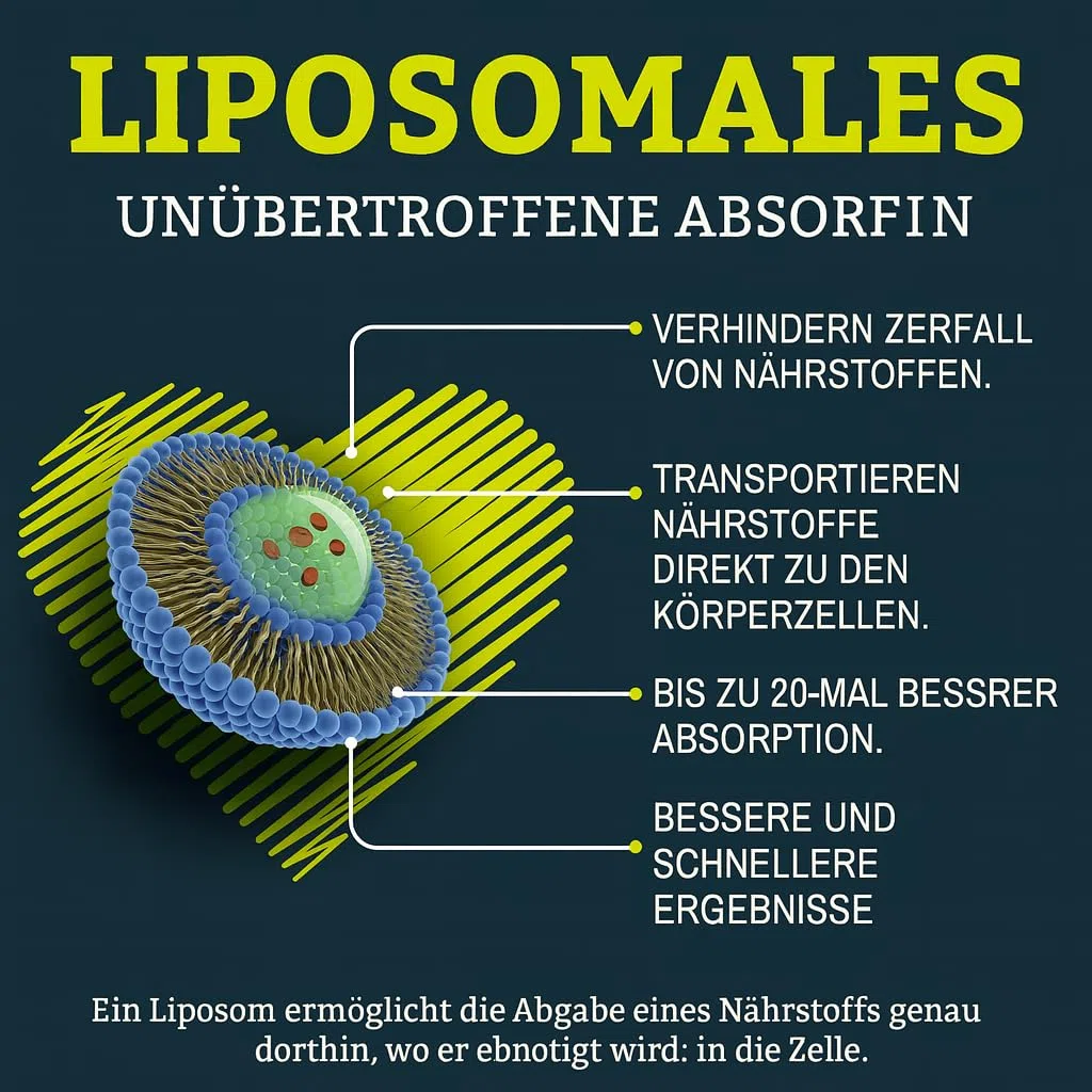Liposomale Ubiquinol CoQ10 1000 mg – Hochdosiertes veganes Coenzym Q10 mit Phosphatidylcholin für optimale Aufnahme – Premium Nahrungsergänzung – 60 Weichkapseln (60 stück (2er Pack))