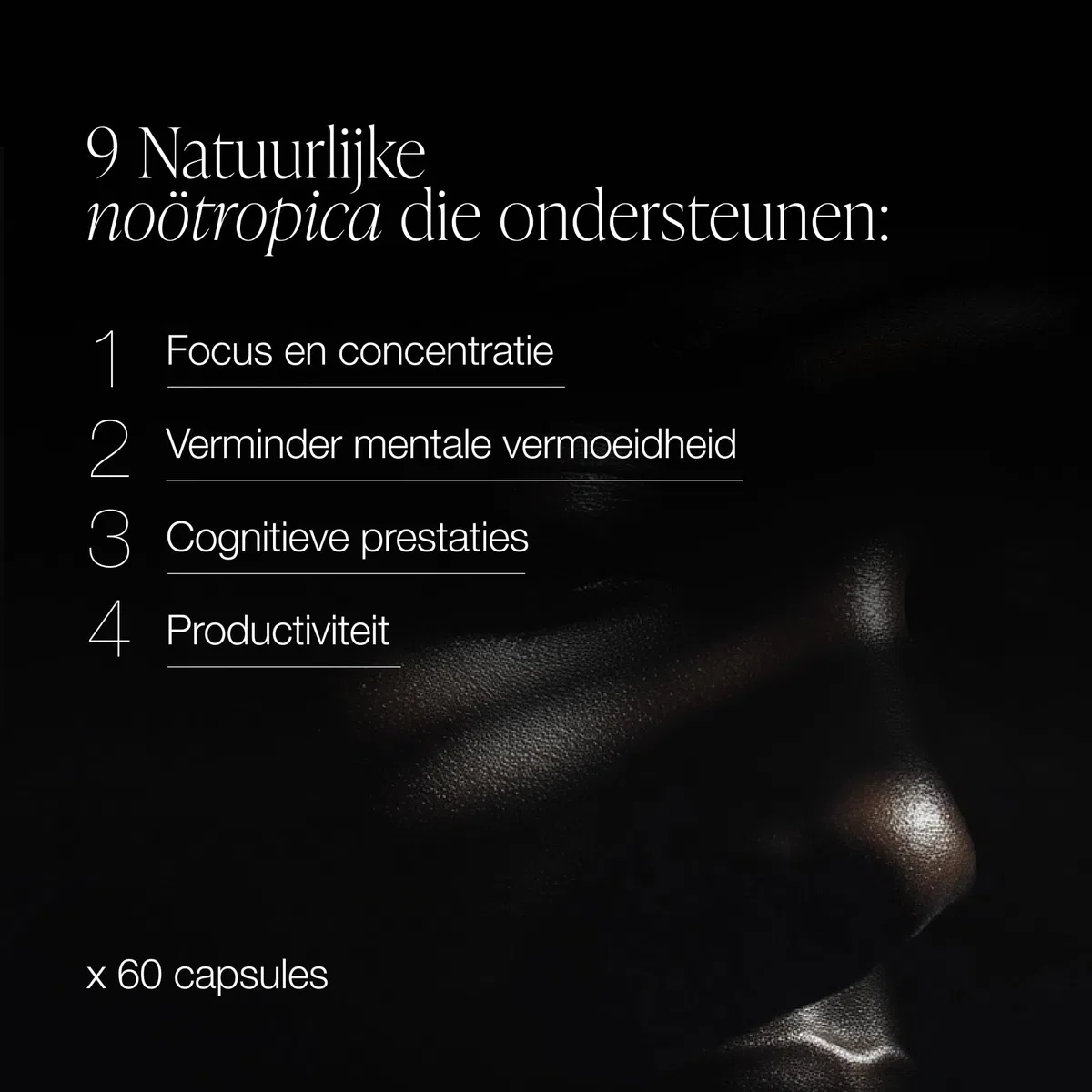 ZZEN FOCUS - Nootropic & Brain Komplex für Gedächtnis, Konzentration & Energie | 60 Kapseln mit Koffein, L-Theanine, Bacopa Monnieri, Ginkgo Biloba, Rhodiola, Ginseng & Vitamin B6, B9, B12