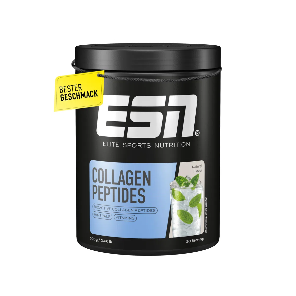 ESN Collagen Peptides, Natural, 300 g - made in Germany