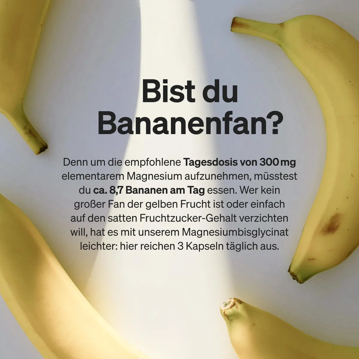 natural elements Magnesium Bisglycinat - Premium: Chelatiertes Magnesium - 180 Kapseln - 300mg elementares Magnesium pro Tagesdosis - Laborgeprüft, vegan, hochdosiert