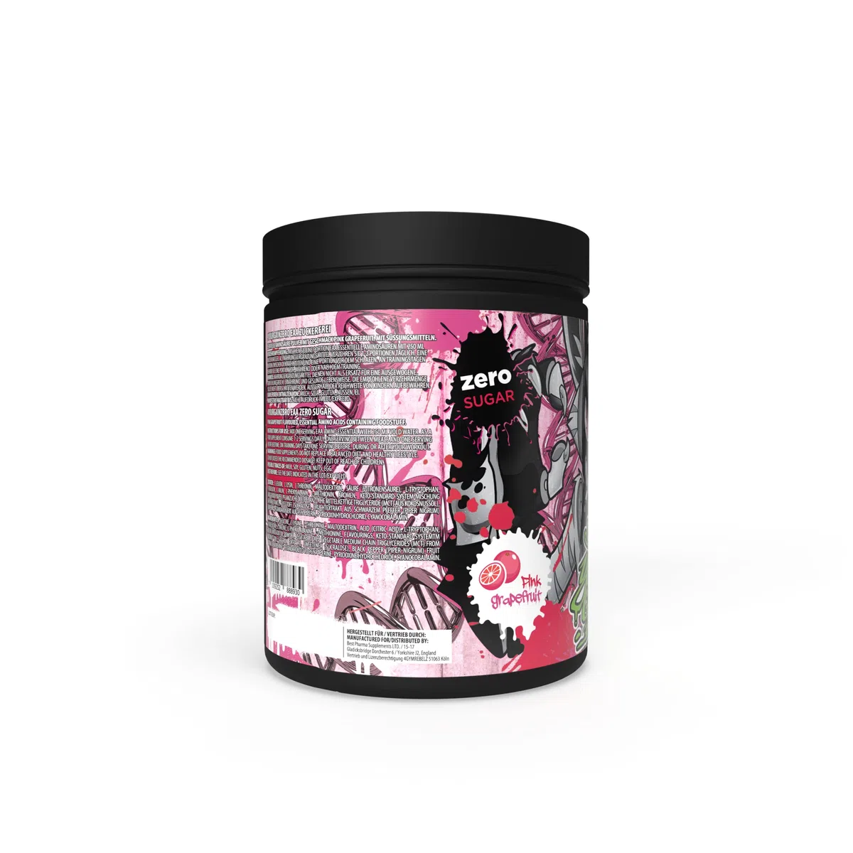 BPS-Pharma 4YourGainz Bro EAA Keto-Blend Aminosäure Amino BCAA Bodybuilding 500g (Pink Grape)