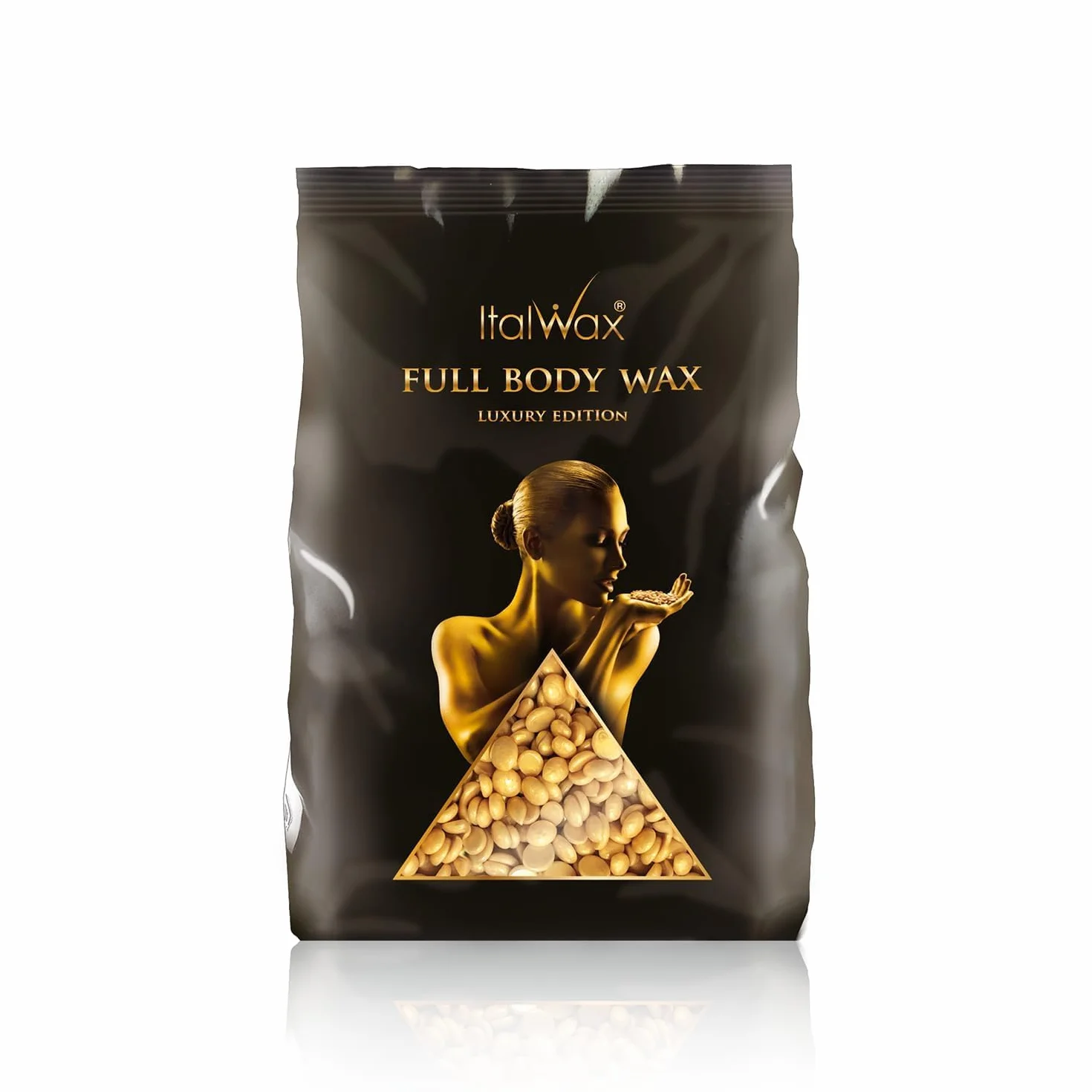 Italwax Luxury Full Body – 1Kg - Waxing Perlen für Haarentfernung - Synthetische Formulierung ideal für empfindliche Haut - Für den ganzen Körper
