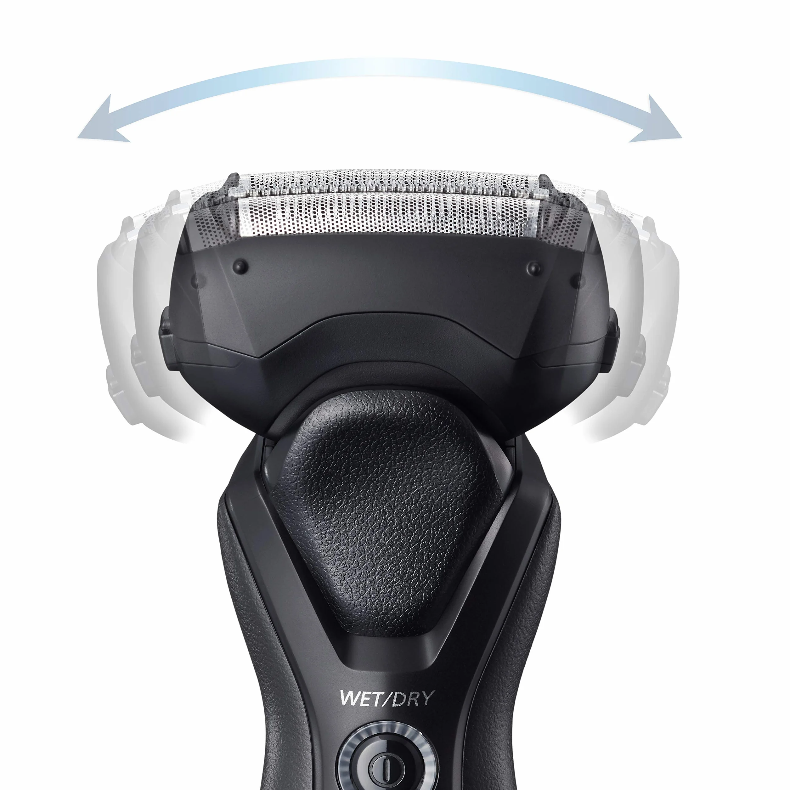 Panasonic Series 500 ES-RT37 Wet und Dry Herrenrasierer mit 3 Klingen für schnellen und präzisen Schnitt, Schwarz
