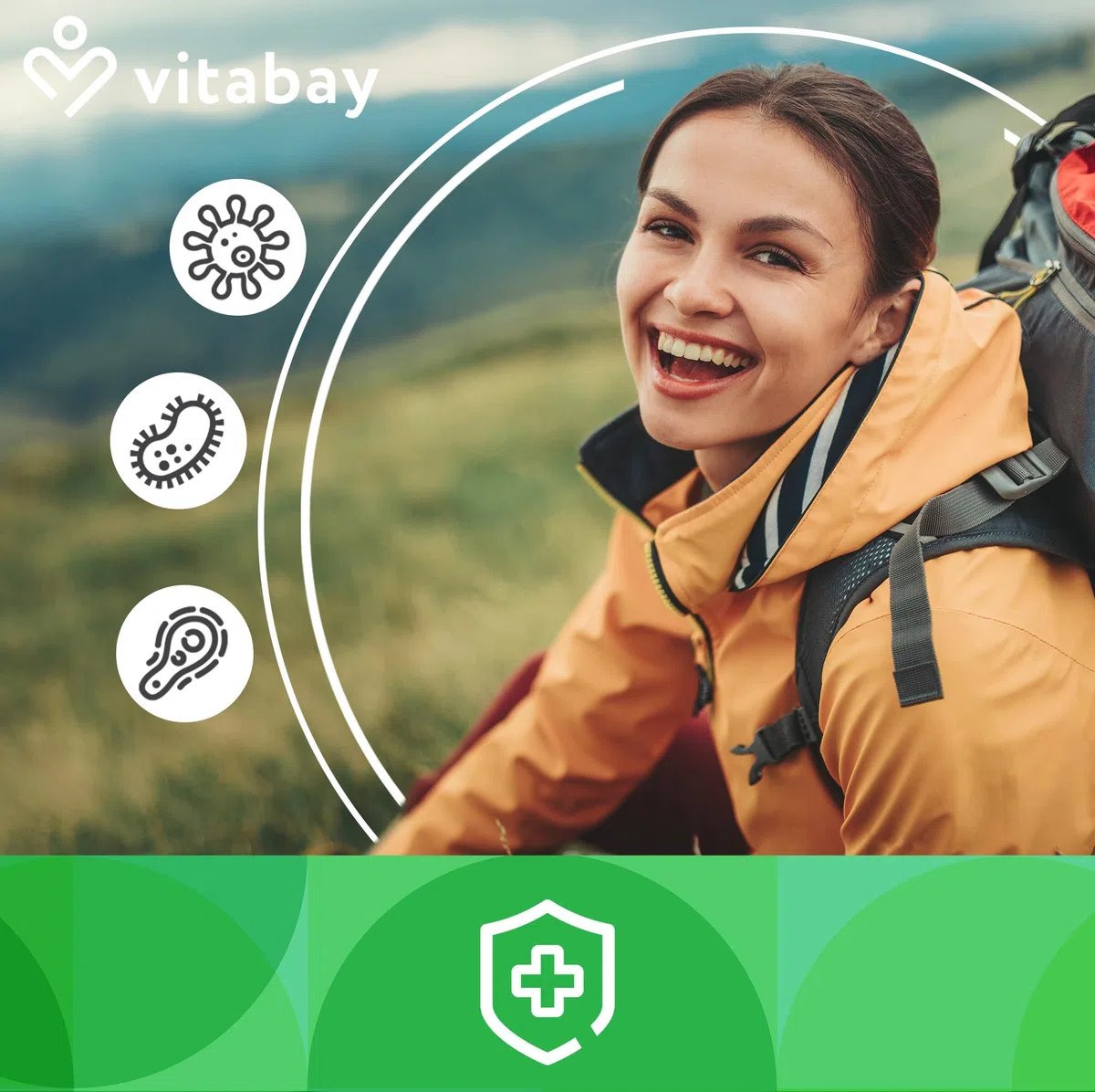Vitabay Vitamin E 600 I.E. Depot – 200 vegane Softgel Kapseln – natürliches D-Alpha-Tocopherol – hochdosiert – schützt die Zellen vor oxidativem Stress – laborgeprüft – 12 Monate Vorrat