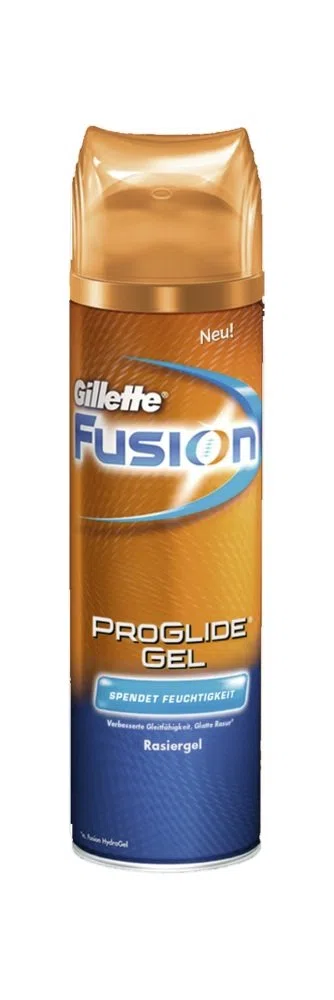 Gillette Fusion ProGlide Rasiergel Feuchtigkeit 200 ml, 4er Pack (4 x 200 ml)
