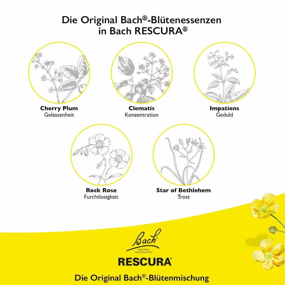 Bachblüten Original Bach RESCURA Pets Doppelpack 2 x 10 ml| Bachblütenmischung für Tiere | Original nach Dr. Edward Bach | ehemals Rescue