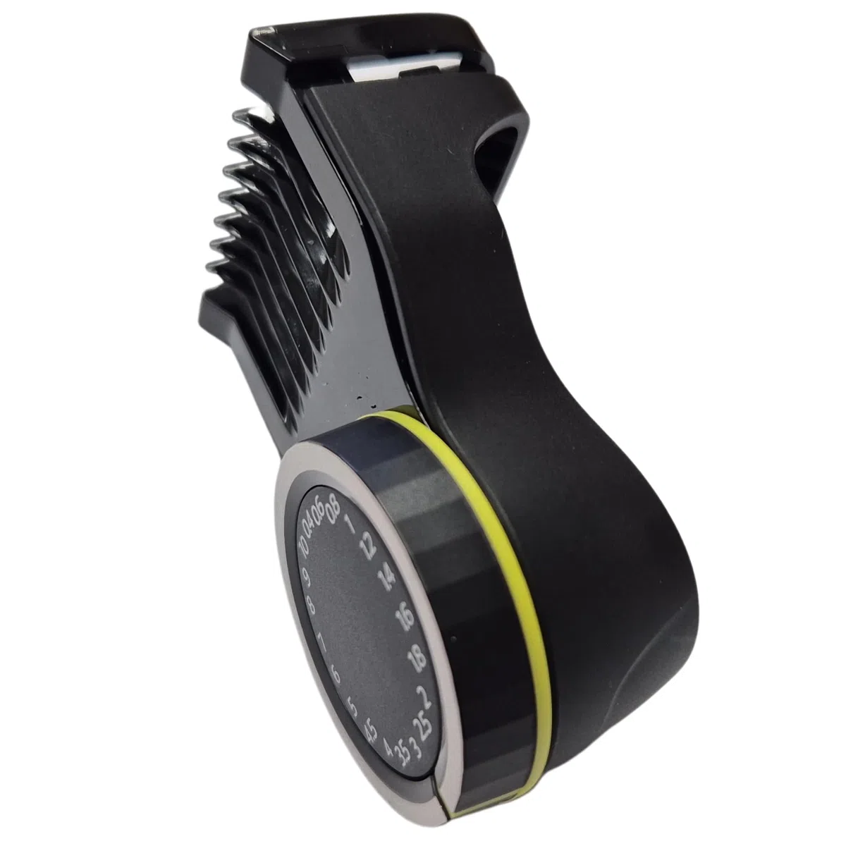 Verstellbarer Bartkammaufsatz, Bartkamm, Kammaufsatz mit 20 Längeneinstellungen (0,4–10 mm), kompatibel mit OneBlade QP6507 QP6530 QP6531 QP6532 QP6541 QP6542 QP6551 QP6552 QP6651 QP6652 QP401