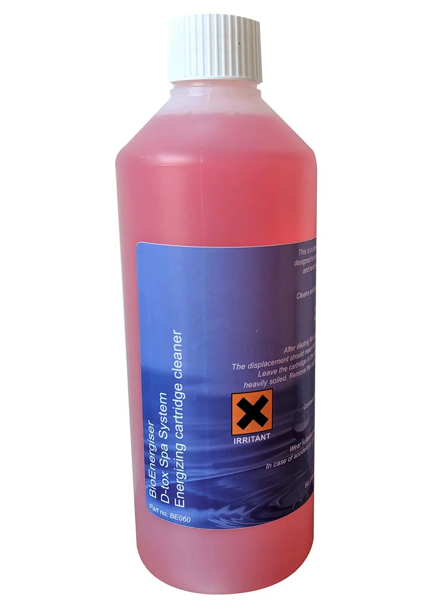 Effektiver Spulenreiniger für Detox Spa Geräte, Konzentrat zur kraftvollen Reinigung von Spa Spulen und Konvertern, entfernt Oxydation & Beläge, 500ml – chi-enterprise
