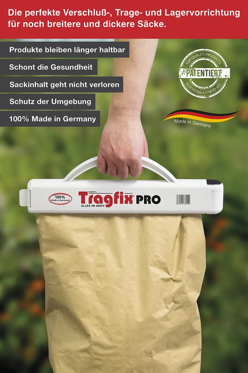 Traghilfe mit mehrstufigem Verschluss, 42 x 12 x 4 cm, Weiß, SPE-1893-0