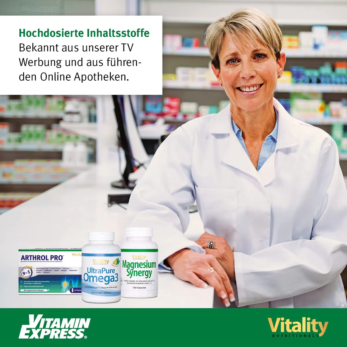Taurin Kapseln 1000 mg. 4 Monate 1 Kapsel Pro Tag. Taurin Kapseln Hochdosiert. Pre Workout Ohne Koffein, Aminosäuren, Frei von Laktose, Gluten und Hefe, Vegan. Vitality Nutritionals by VitaminExpress