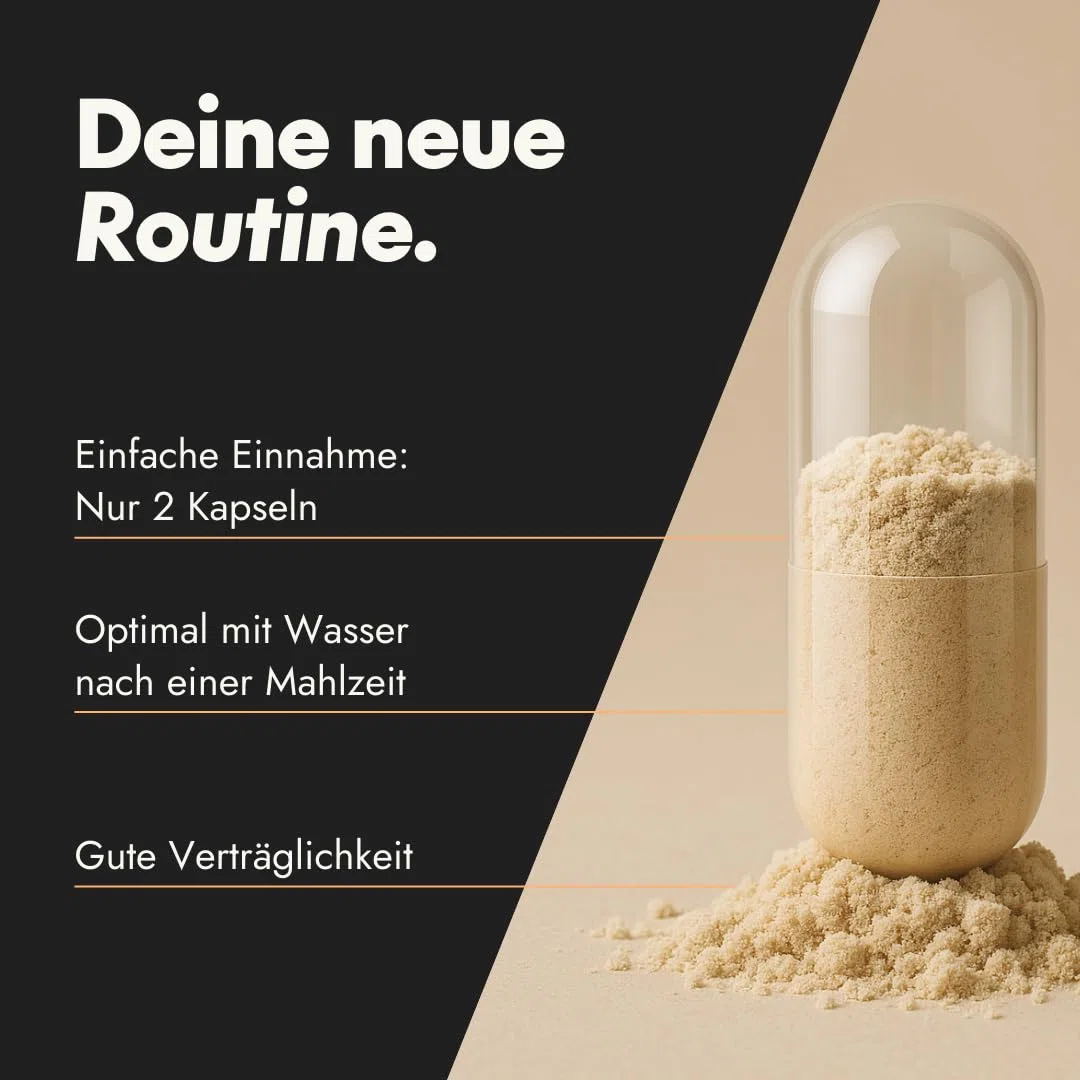 serotalin Active Men Prosta Formula - Prostata Komplex Kapseln für Männer – Mit Sägepalme, Kürbiskernextrakt & Brennnesselblätter - Vegan & Made in Germany - 60 Stück