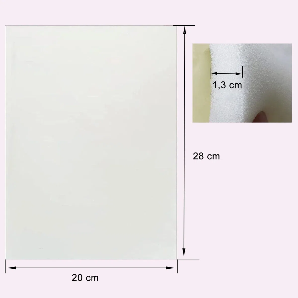4 Päckchen Lipo-Schaumstoff-Pads Ab Board nach Operationen 20 x 28 x 1,3 cm Fettabsaugung Chirurgie Foam Sheet Hilfe bei postoperativer Fettabsaugung, Bauchdeckenstraffung