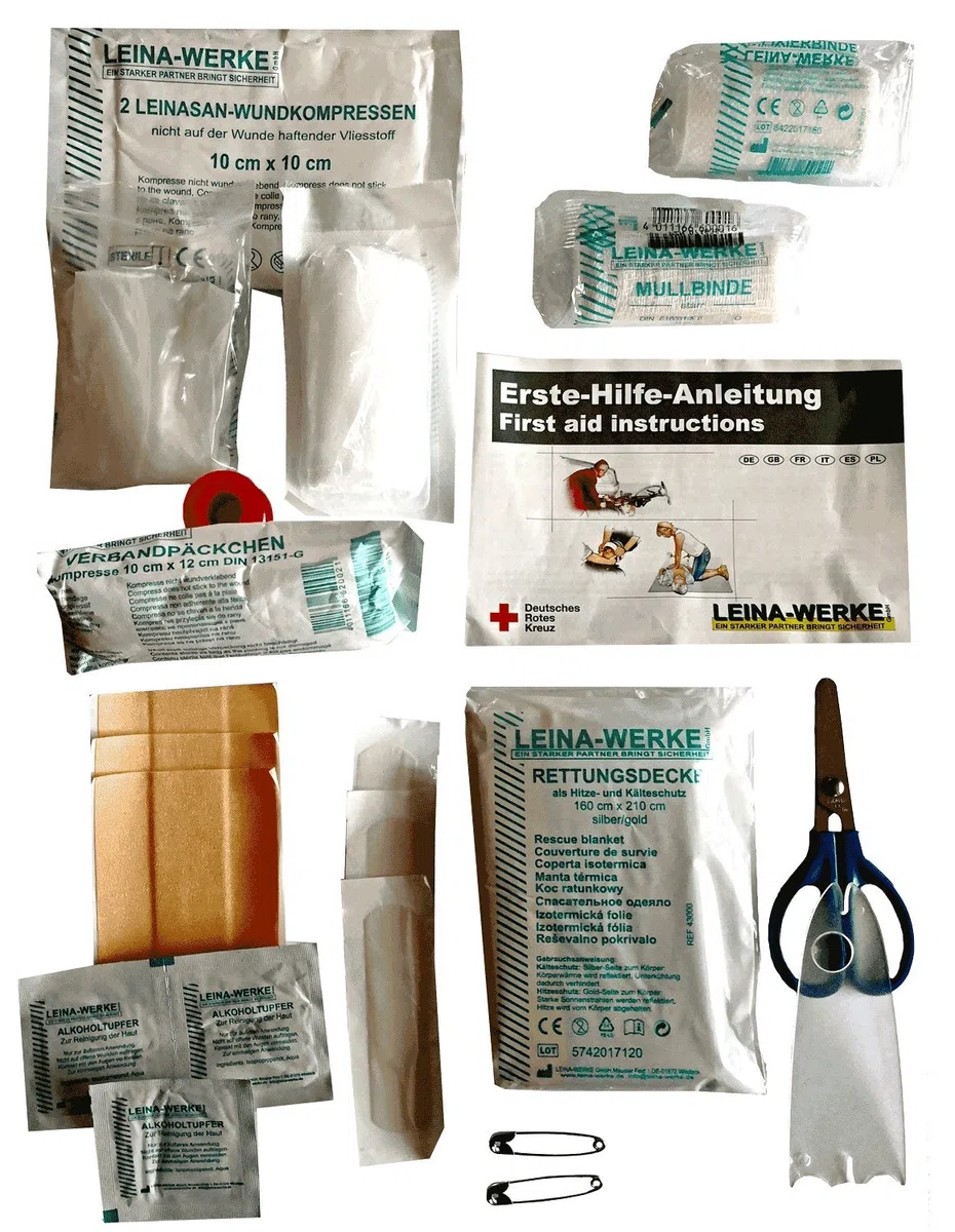 Forstkoppel Robustes Erste Hilfe Set mit Gürtelschlaufen