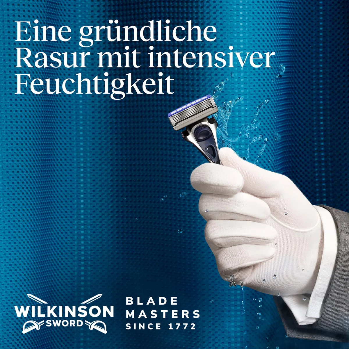 Wilkinson Sword Hydro 5 Herrenrasierer, Vorteilspack, Haut-Hydratation, karbonbeschichtete Klingen, Rasierergriff plus 13 Ersatzklingen