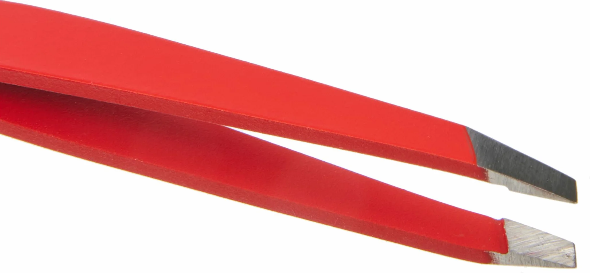 Victorinox Pinzette RUBIS, Augenbrauen-Zupfer, Professionell, Maniküre, Pediküre, Präzision, Edelstahl, rot