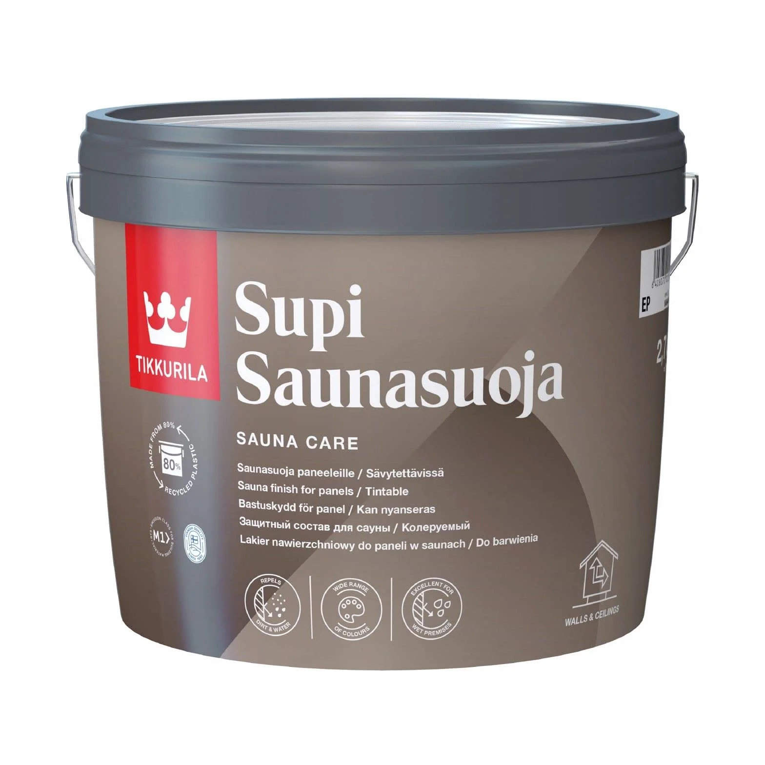 TIKKURILA Supi Saunasuoja Für Saunaschutz - 2.7 L