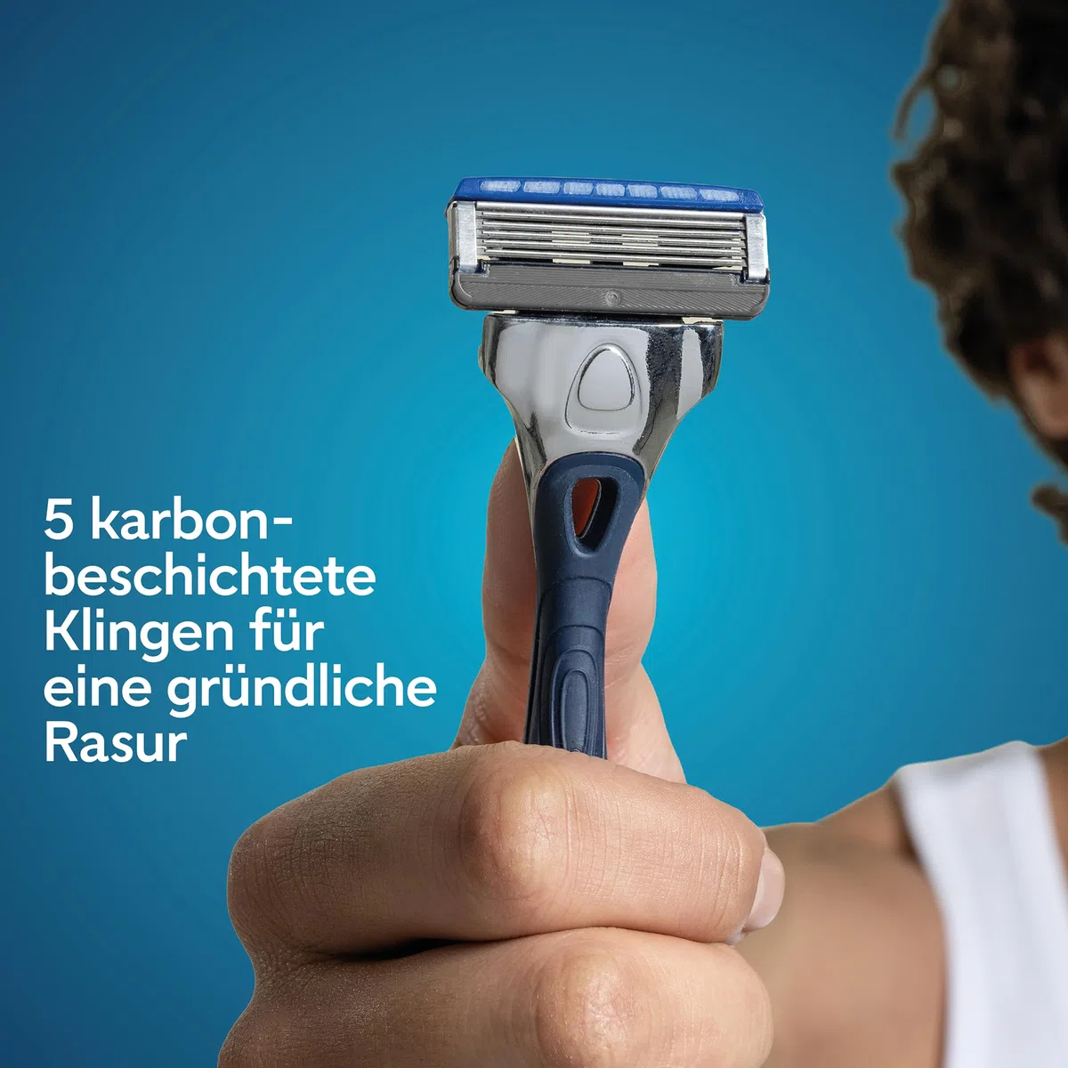 Wilkinson Sword Hydro 5 Herrenrasierer, Vorteilspack, Haut-Hydratation, karbonbeschichtete Klingen, Rasierergriff plus 13 Ersatzklingen