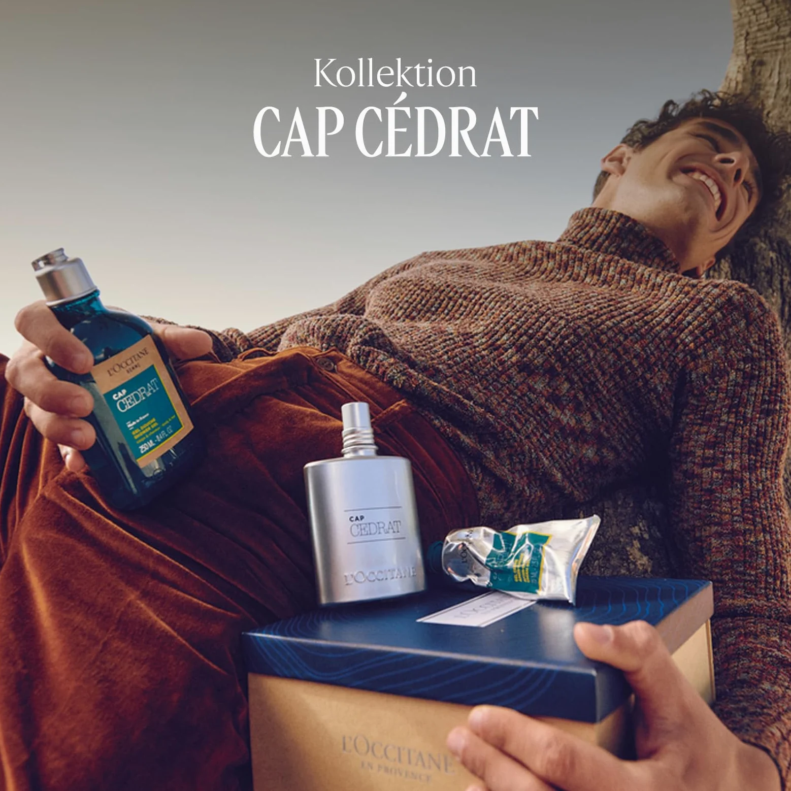 L'OCCITANE - Aftershave-Cremegel Cap Cédrat - 75 ml - In Frankreich hergestellt