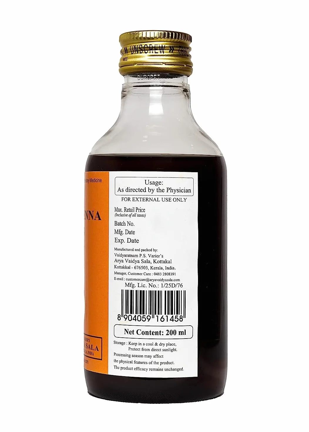 Kottakkal Murivenna 200 ml, 2 Stück