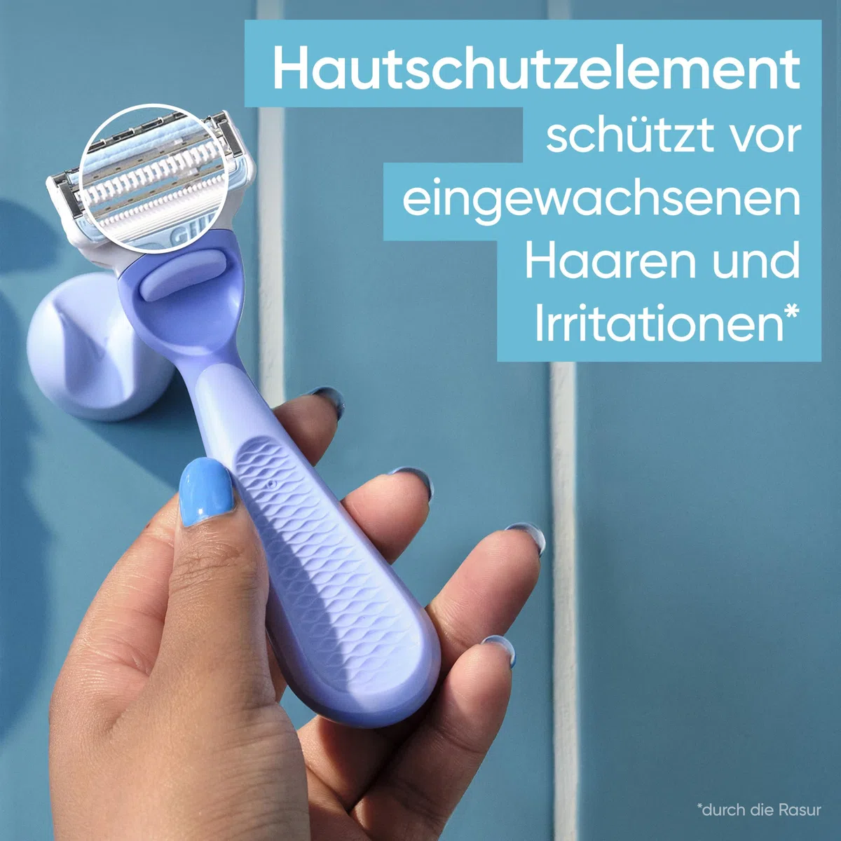 Gillette Venus Intimate Rasierklingen Damen — 8 Original Ersatzklingen mit Einem Hauch von Aloe Vera für Damenrasierer, Nassrasierer Damen für Den Intimbereich