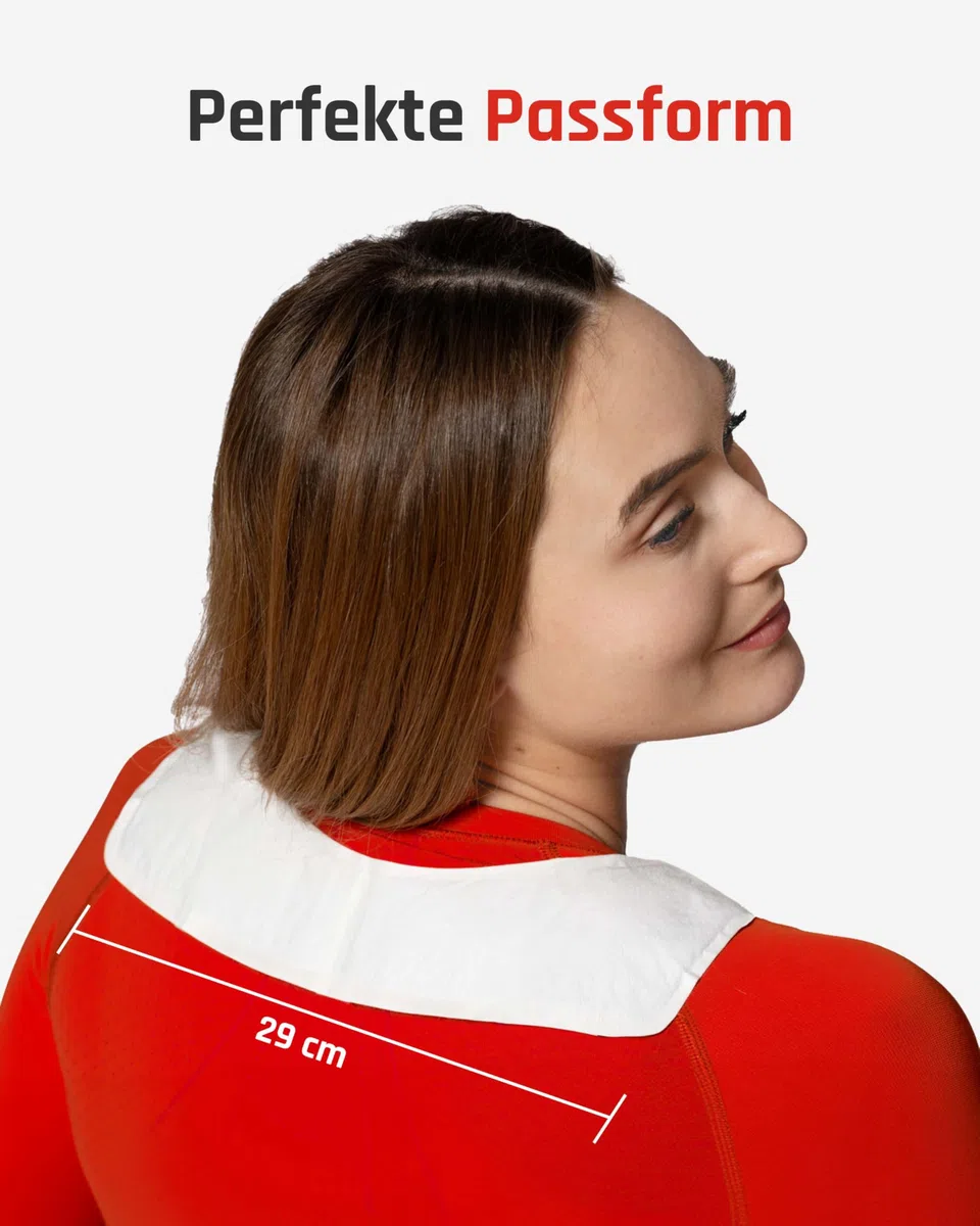 TerraTherm Wärmepflaster Nacken, Schulter und Hals - 8h wohltuende Tiefenwärme für den Rücken, Nackenwärmer, Schulterwärmer - luftaktiviert- 10 Stück