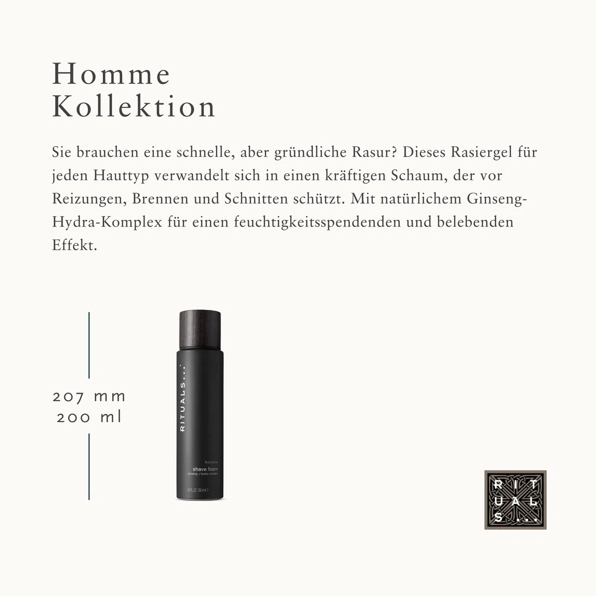 Nova Engel Shave Foam für Herren, 250 ml